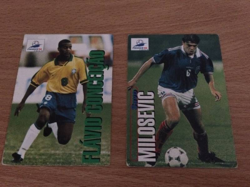 Karty sportowe Mundial France 1998