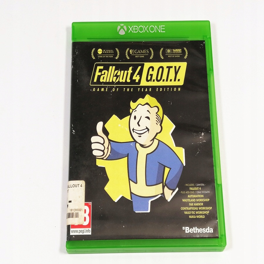 Gra na XOBOX ONE "FALLOUT 4 G.O.T.Y."