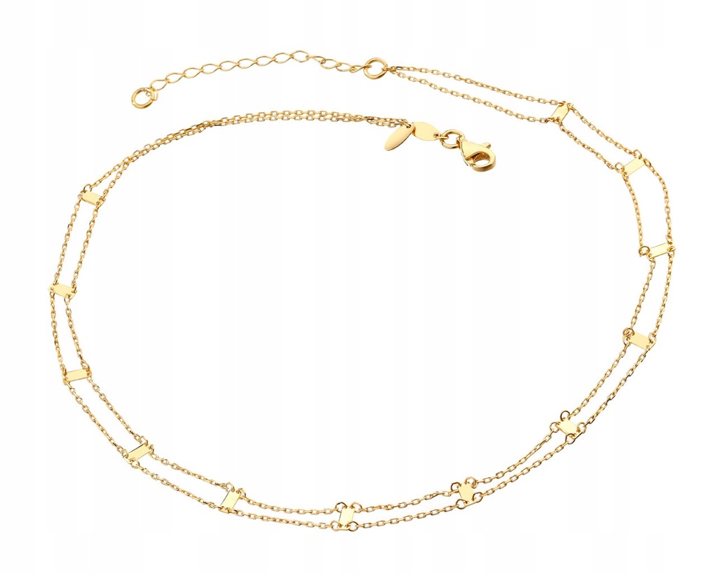 APART złoty choker stan idealny wzór AP 522-3023 8118305286