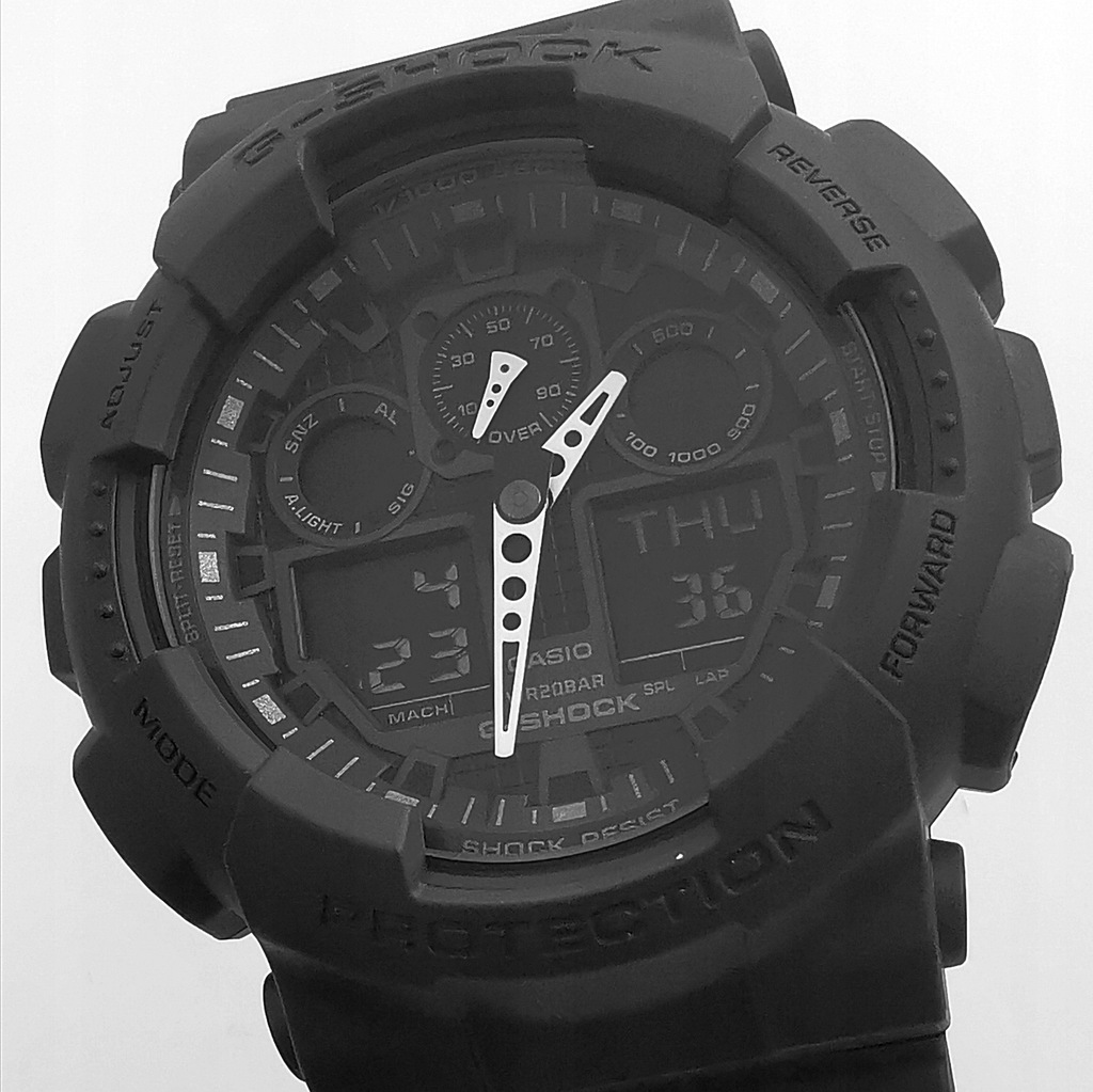 Купить Спортивные часы Casio G-Shock GA-100-1A1ER: отзывы, фото, характеристики в интерне-магазине Aredi.ru