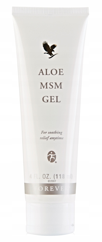 Forever Aloe MSM Gel biosiarka stłuczenia kontuzje