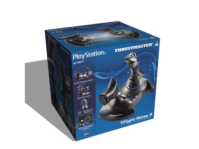 Купить Joystick Thrustmaster T.Flight Hotas 4 PC PS4: отзывы, фото, характеристики в интерне-магазине Aredi.ru