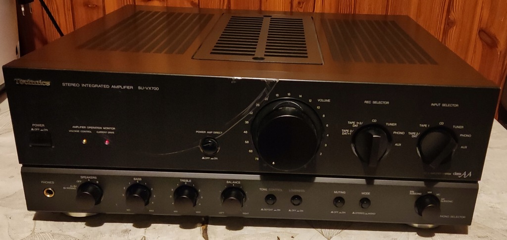 TECHNICS SU-VX700 PORZĄDNY WZMACNIACZ CLASS-AA!