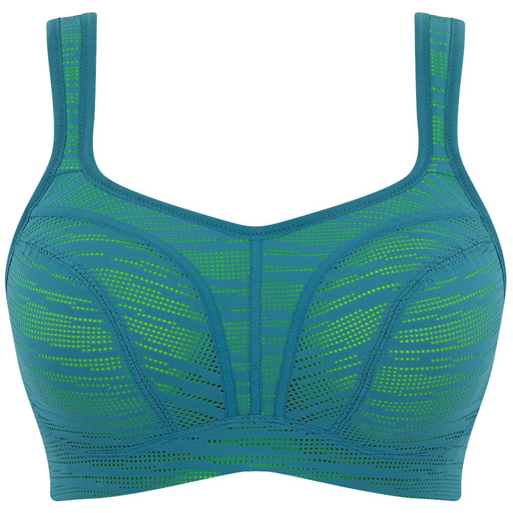 Panache Sport SPORTS BRA teal lime 70DD 32DD