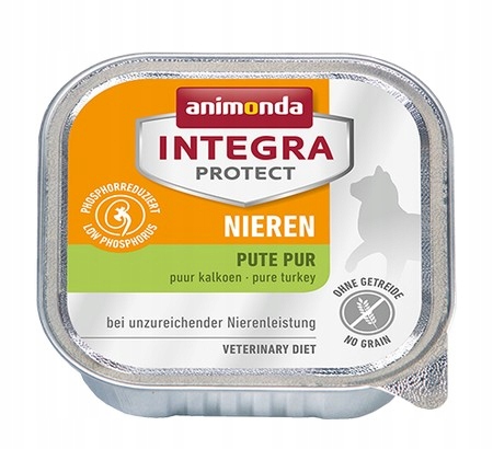 Animonda Integra Protect Nieren dla kota - z indykiem tacka 100g karma