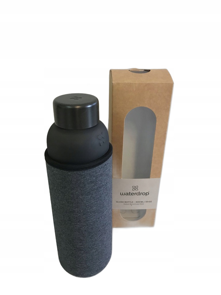 WATERDROP BUTELKA SZKLANA 600 ML