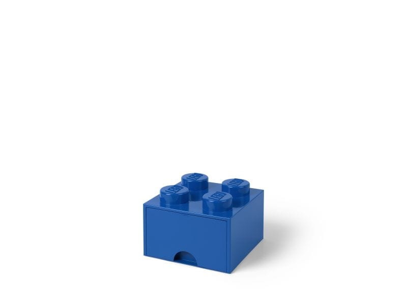 LEGO Pojemnik Z szufladą 4 Niebieski