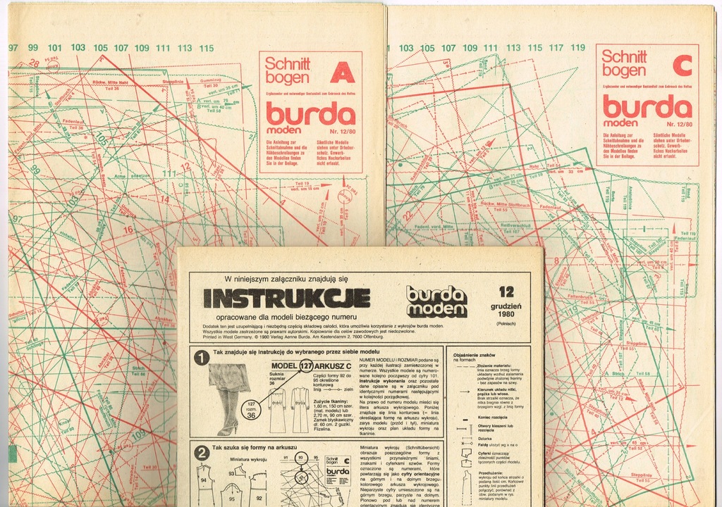 Купить БУРДА 12/1980 + выкройки: отзывы, фото, характеристики в интерне-магазине Aredi.ru