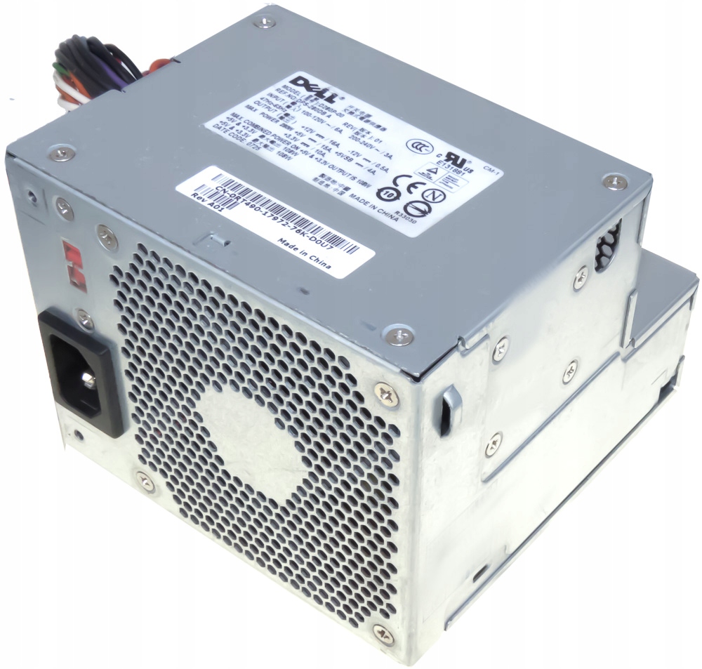 Oryginalny zasilacz DELL 0RT490 D280P-00 280W do Optiplex GX520 GX620