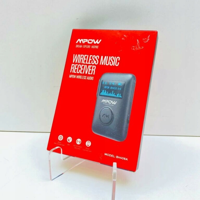 MPOW BH408A ADAPTER BEZPRZEWODOWY ODBIORNIK BT 5, 11548665679 oficjalne archiwum Allegro