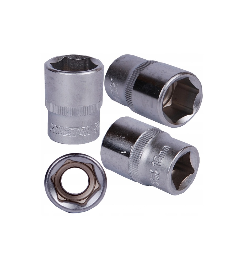 Nasadka krótka 6-kątna 1/2" 27 mm CrV HONITON H1427