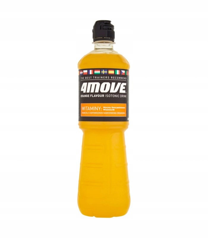 4Move Napój izotoniczny pomarańczowy 750ml
