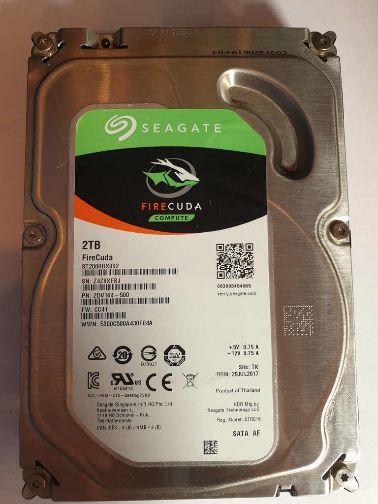 SEAGATE FIRECUDA 2TB ST2000DX002 - 11391009545 - oficjalne archiwum Allegro