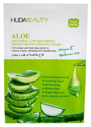 Huda Beauty Maska w płacie - Aloes