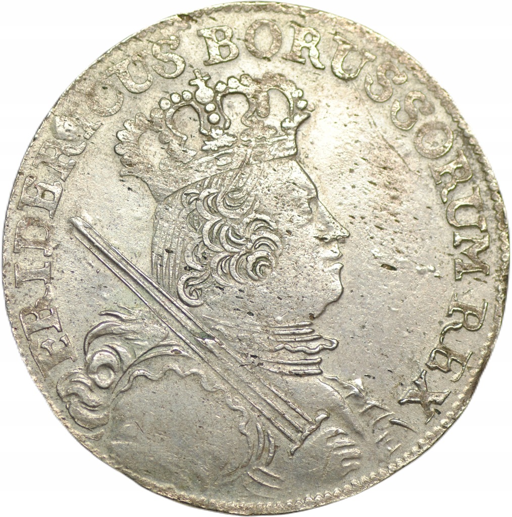 mk Niemcy ort 1758 A Frederick II - ładne