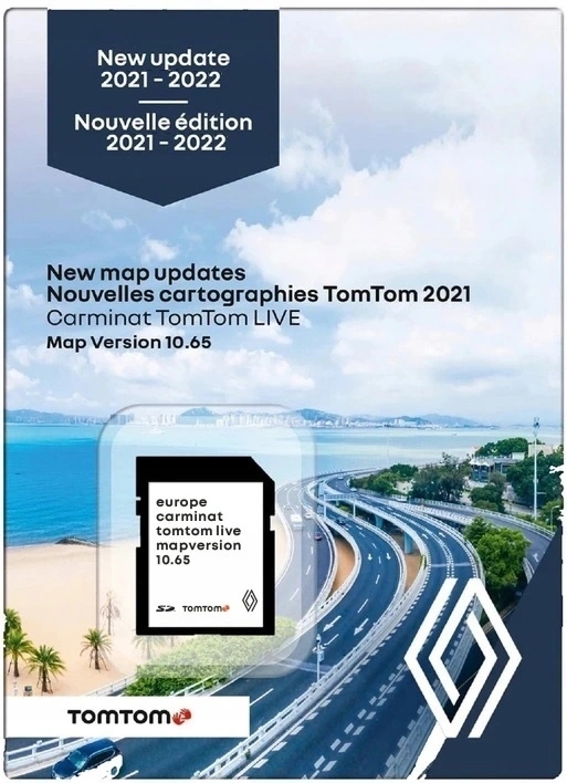 Karta Mapa RENAULT TomTom Carminat Live 10.65 2021 11719542705