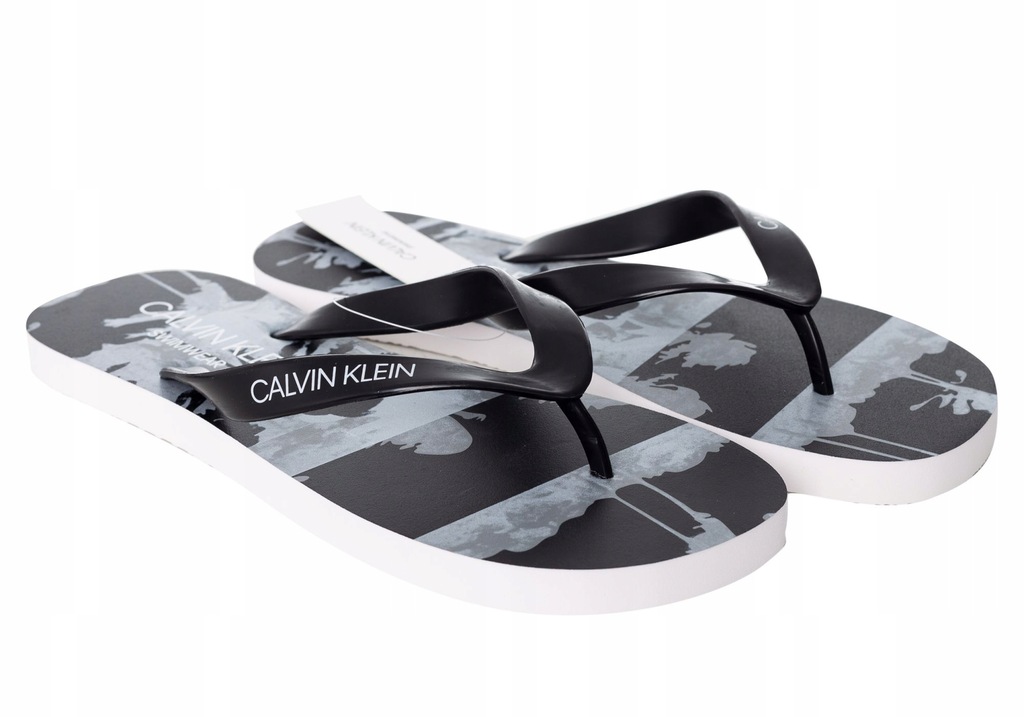 CALVIN KLEIN JAPONKI KLAPKI FF SANDALS Roz: 43/44