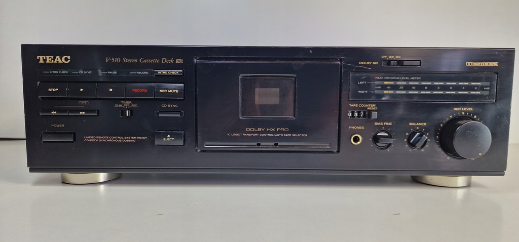Cassette Deck magnetofon Teac TEAC V-510 V 510 - 14049689827