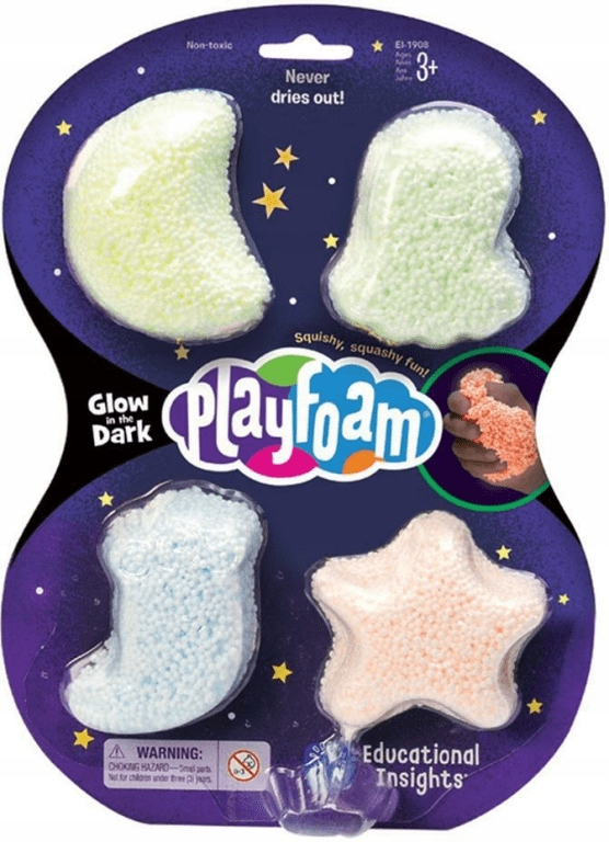 Playfoam, Masa piankowa fluorescencyjna 4 kol.