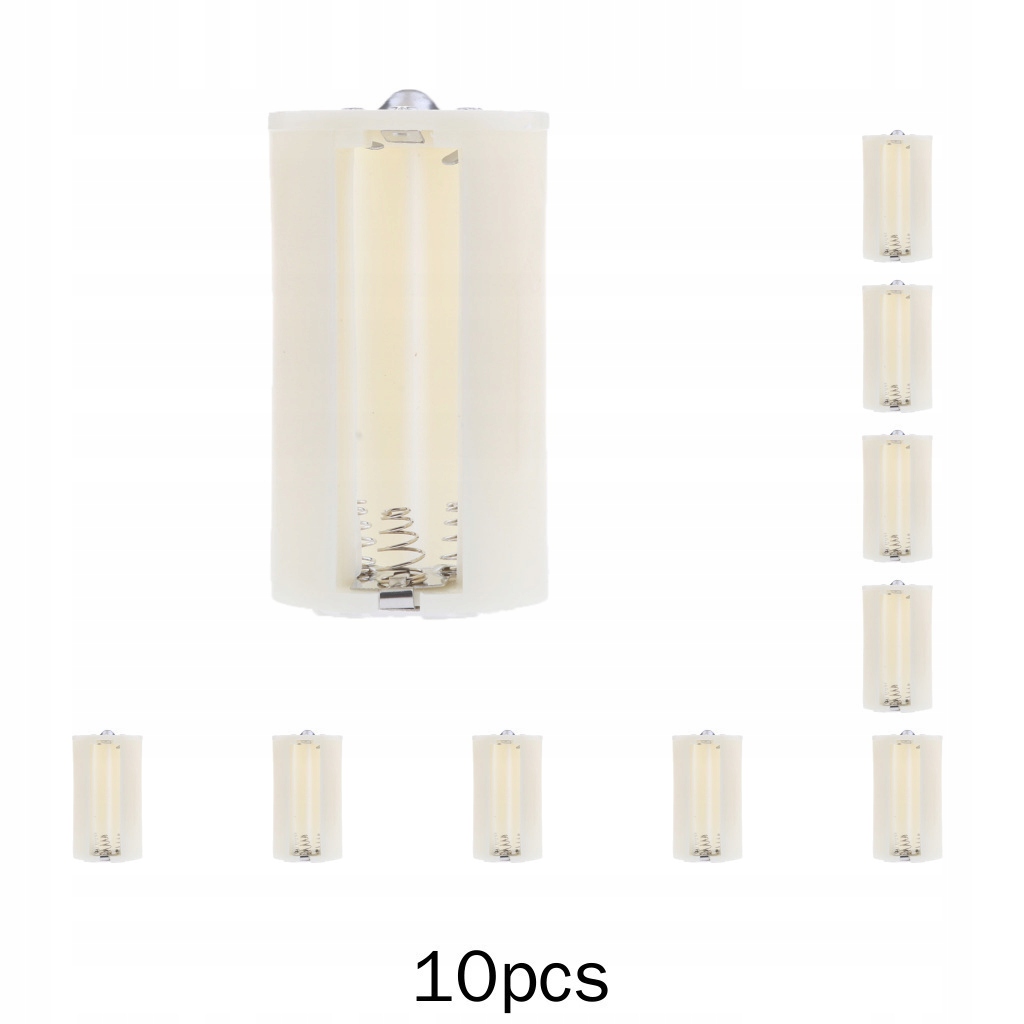 10x Konwertery Równoległych Akumulatorów 1,5 V