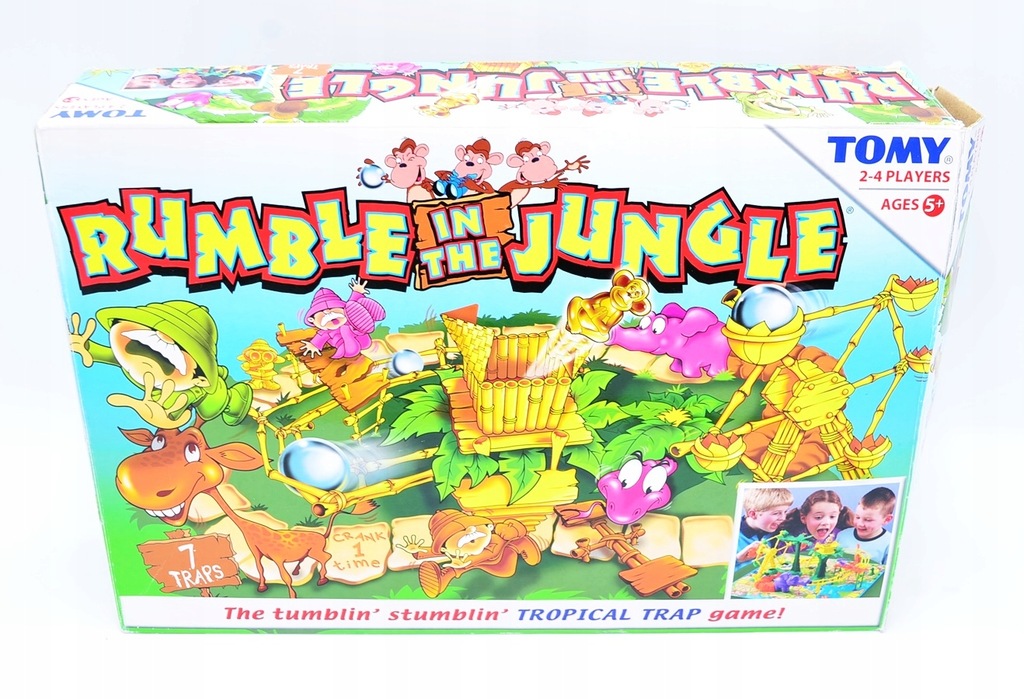 4778-3 TOMY k#o RUMBLE IN THE JUNGLE GRA PLANSZOWA