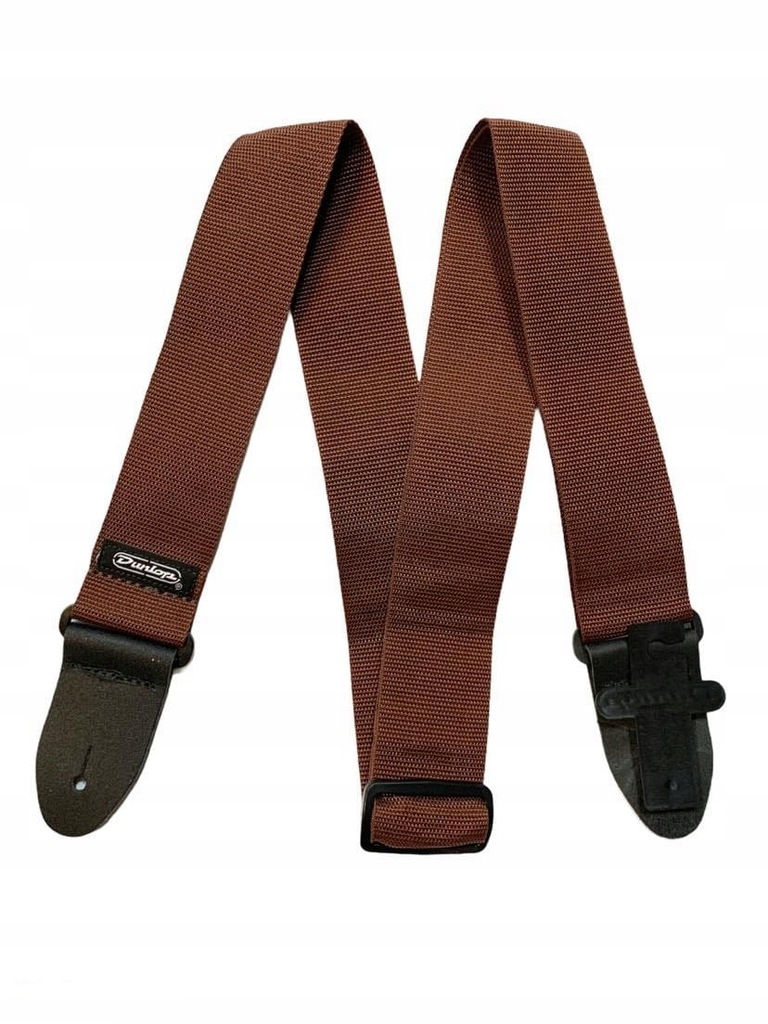 Pasek gitarowy Dunlop D07-01BR brązowy