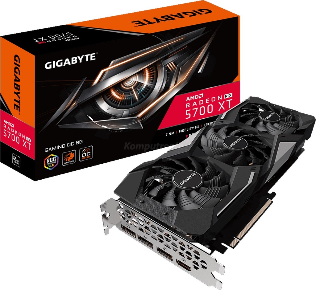 Gigabyte Radeon RX 5700 XT Gaming OC8 GB