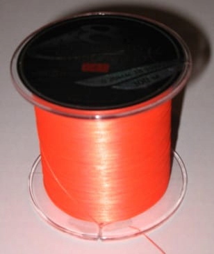 Plecionka octa braid pomarańczowa fluo 0,10mm/300m