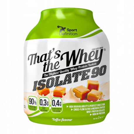 Sport Definition That's the Whey Isolate 2270g tof