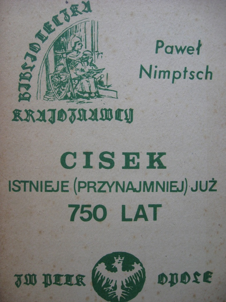 CISEK 750 lat istnienia, Paweł Nimptsch