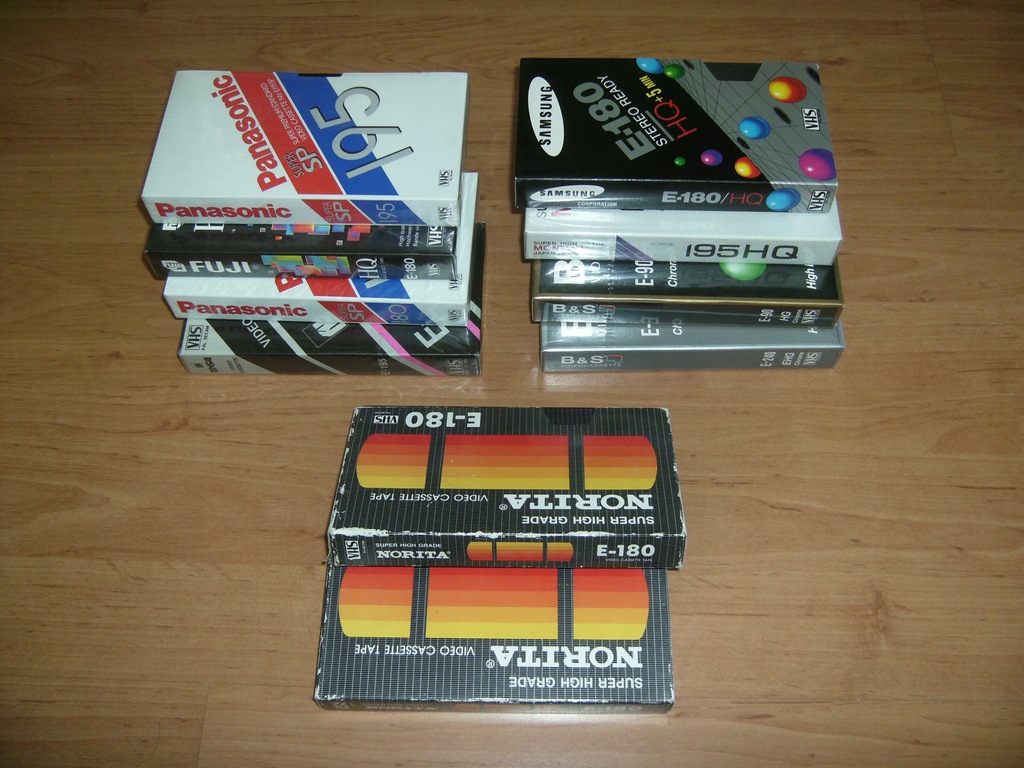 Kasety VHS - 10 szt stan dobry +