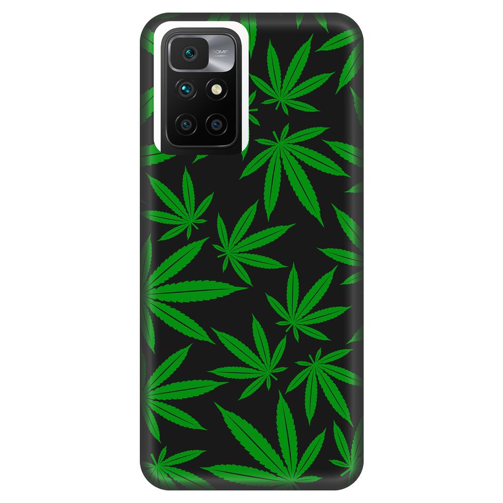 Etui do Xiaomi Redmi 10 Wzory Ganja Marihuana Cannabis Zioło THC