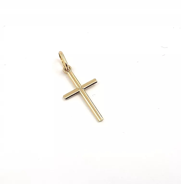 ZŁOTA ZAWIESZKA KRZYŻYK PR585 0,62G