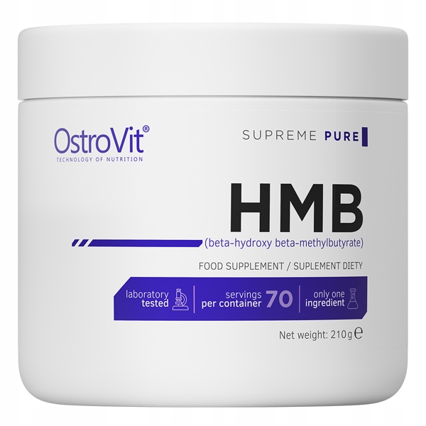 Ostrovit Supreme Pure HMB 210g RZEŹBA SUCHA MASA