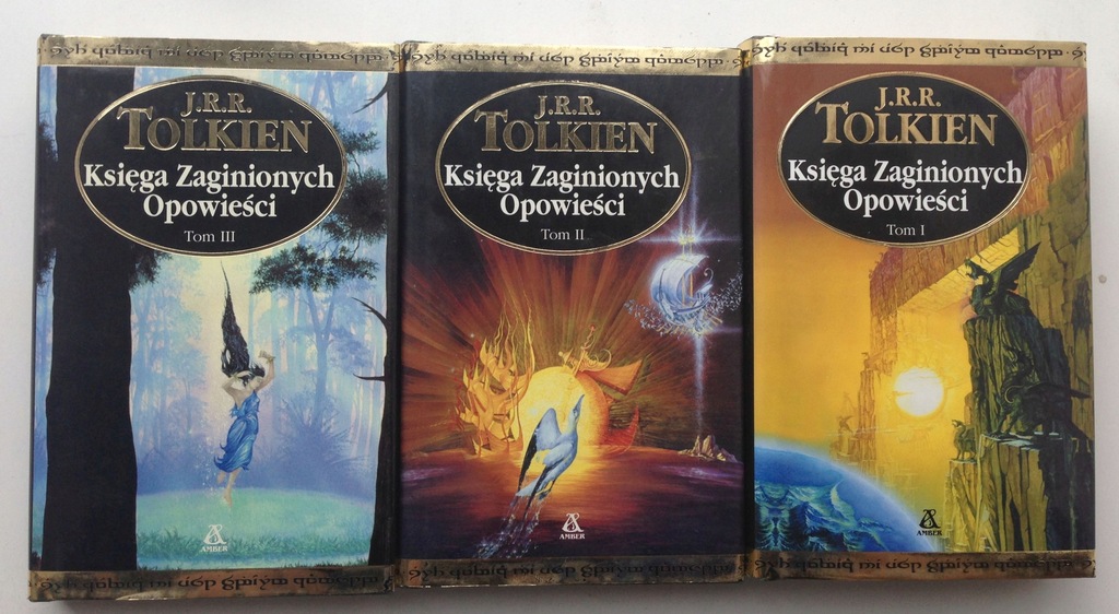 Tolkien Księga Zaginionych Opowieści 1-3 (komplet)