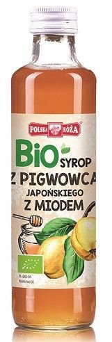 SYROP Z PIGWOWCA Z MIODEM BIO 250 ml - POLSKA RÓŻA