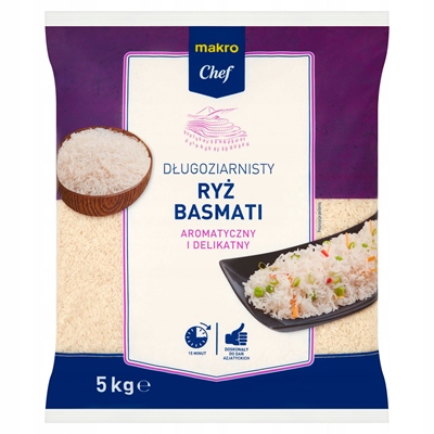 MAKRO CHEF ryż basmati 5kg