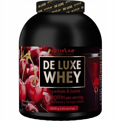 ACTIVLAB DE LUXE WHEY LIKIER WIŚNIOWY 2KG LUBLIN