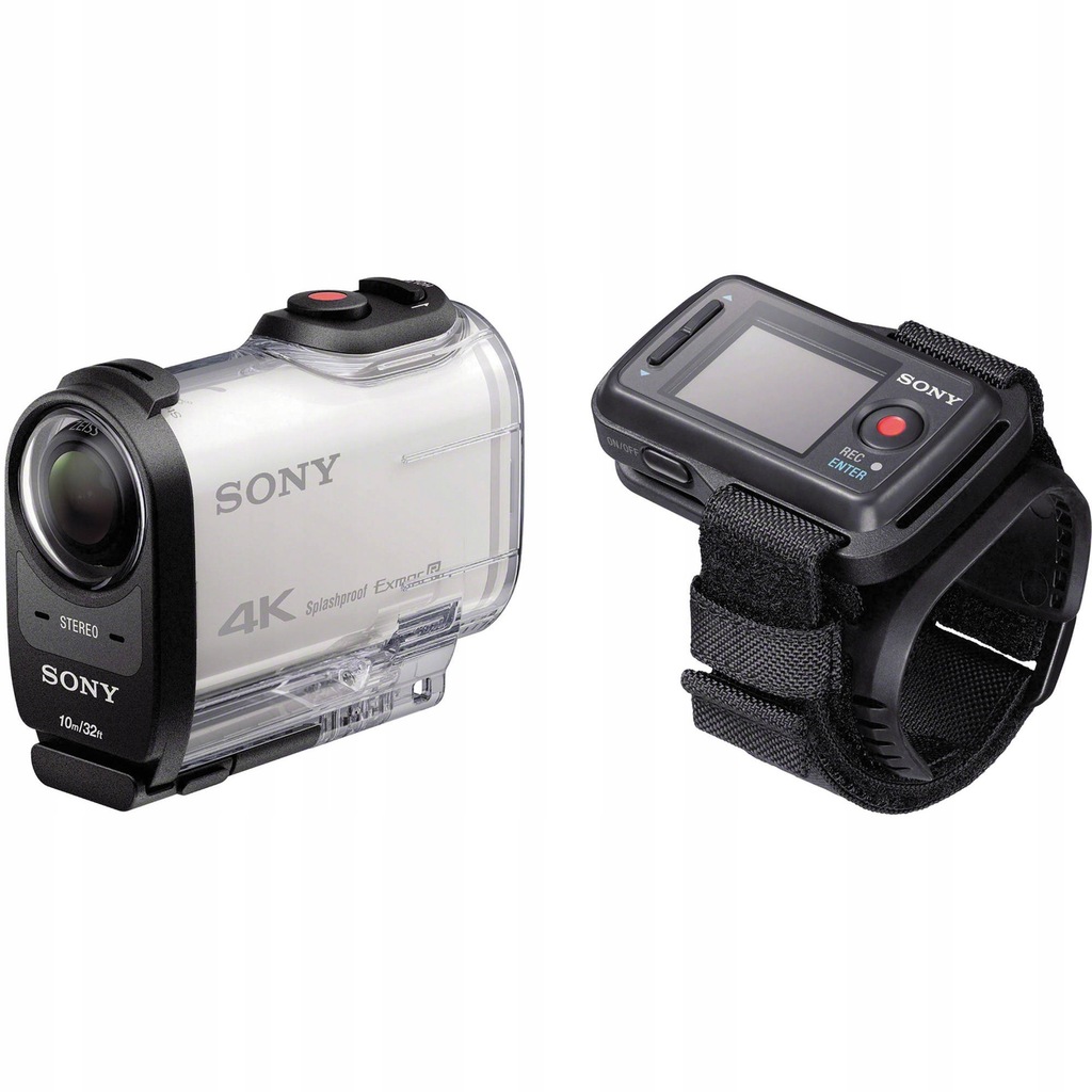 Kamera Sony FDR-X1000V z pilotem RM-LVR2