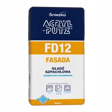 ACRYL-PUTZ FD12 FASADA GŁADŹ SZPACHLOWA 2KG