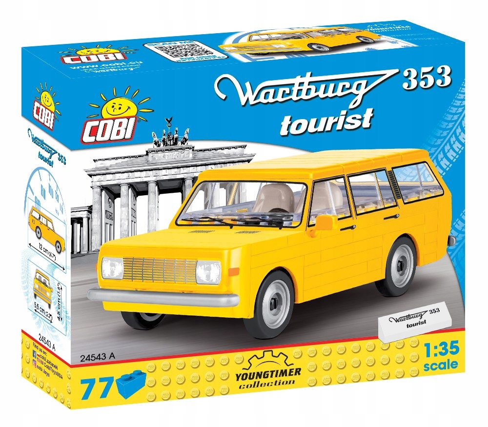 COBI KLOCKI Klocki Wartburg 353 Tourist