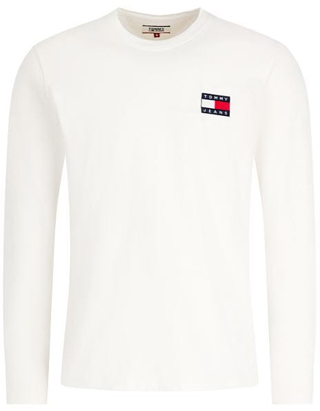 LONGSLEEVE C-NECK TOMMY JEANS MĘSKI BIAŁY L