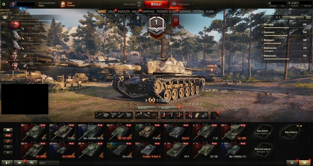 Konto World of Tanks premium