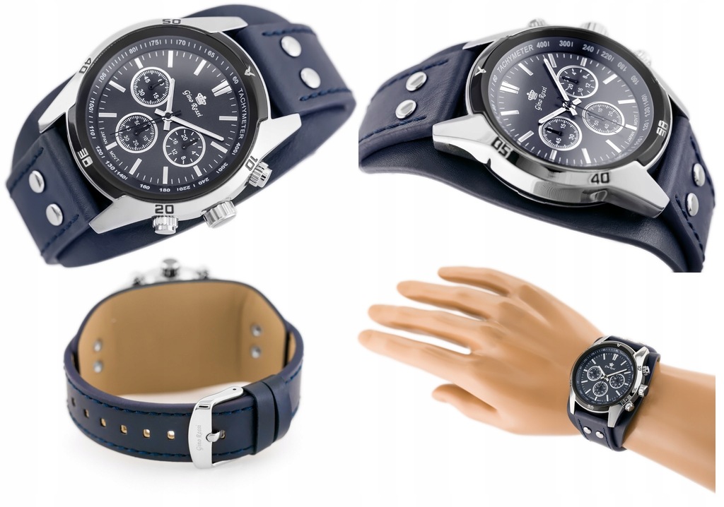 Купить GINO ROSSI THOR мужские часы, подставка + КОРОБКА: отзывы, фото, характеристики в интерне-магазине Aredi.ru