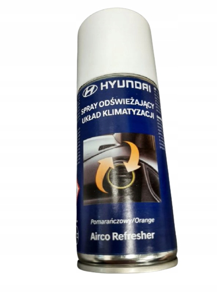 Hyundai spray odświeżający klimatyzację pomarańcza