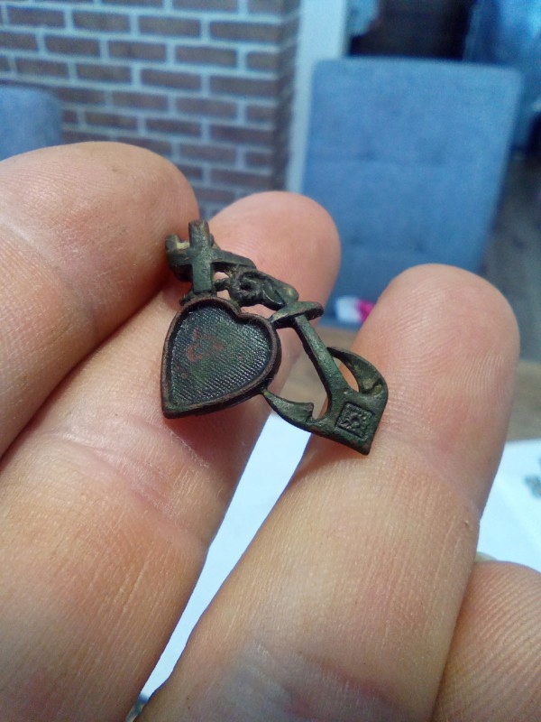 Broszka Patriotyczna Wiara Nadzieja Miłość