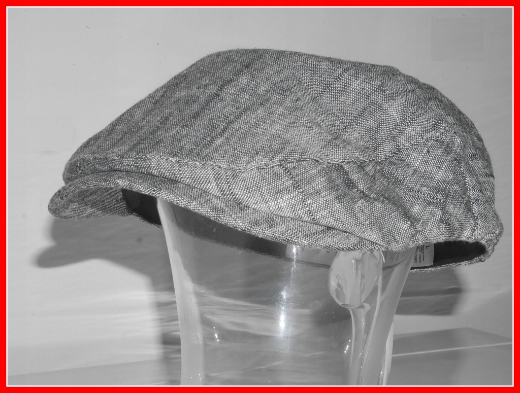 kaszkiet = GREY = M L 59 cm wigens kangol