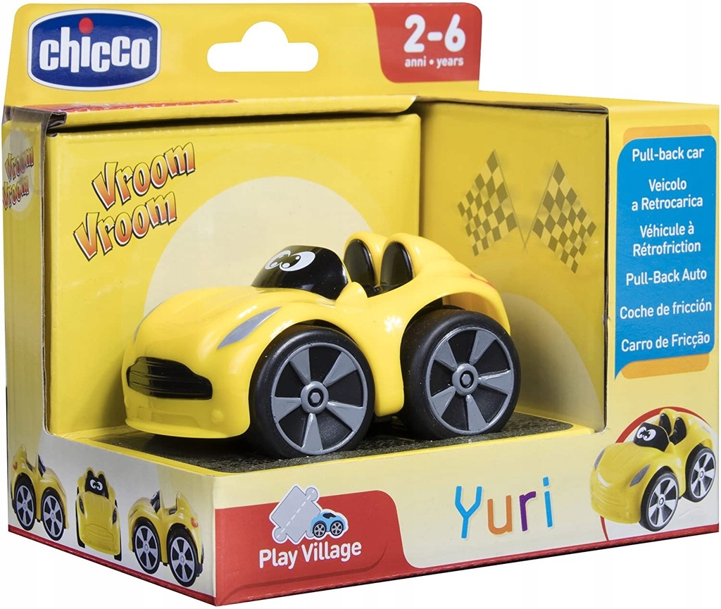 CHICCO MINI SAMOCHÓD AUTO TURBO YURI 2-6 LAT