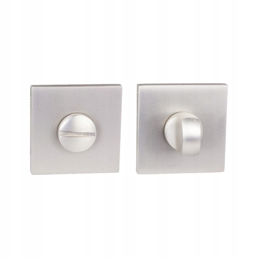 Rozeta podklamkowa do wc Denver Nikiel satyna