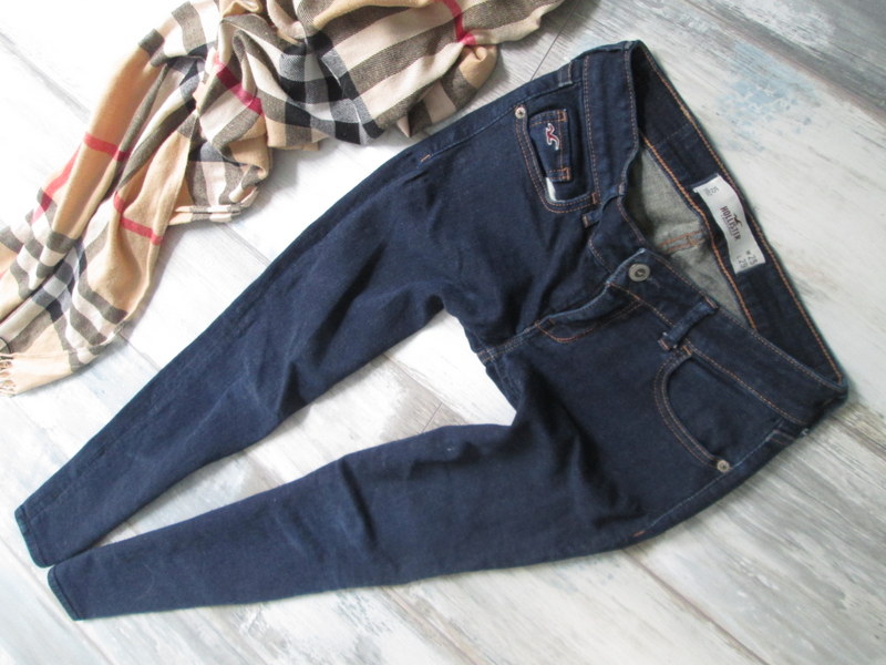 HOLLISTER__stretch rurki jeans spodnie __34 XS